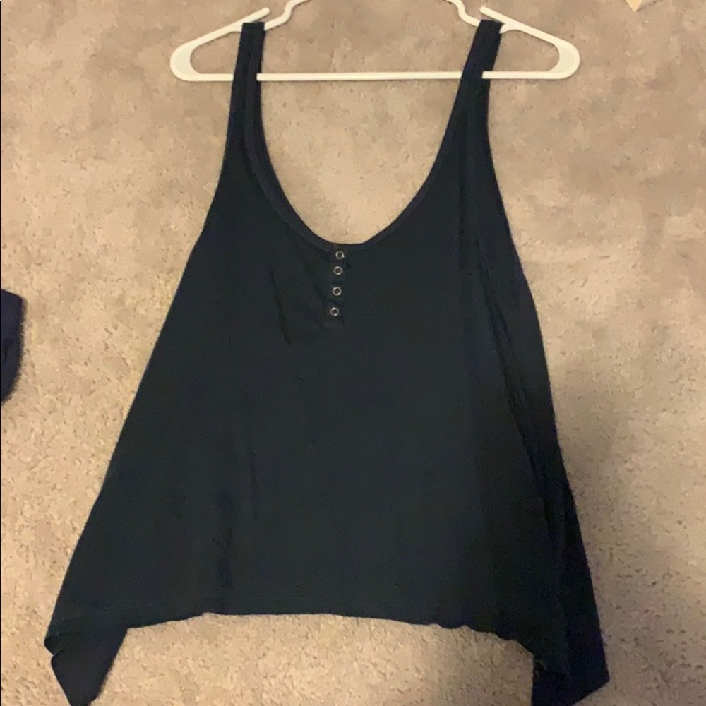 Blue tank